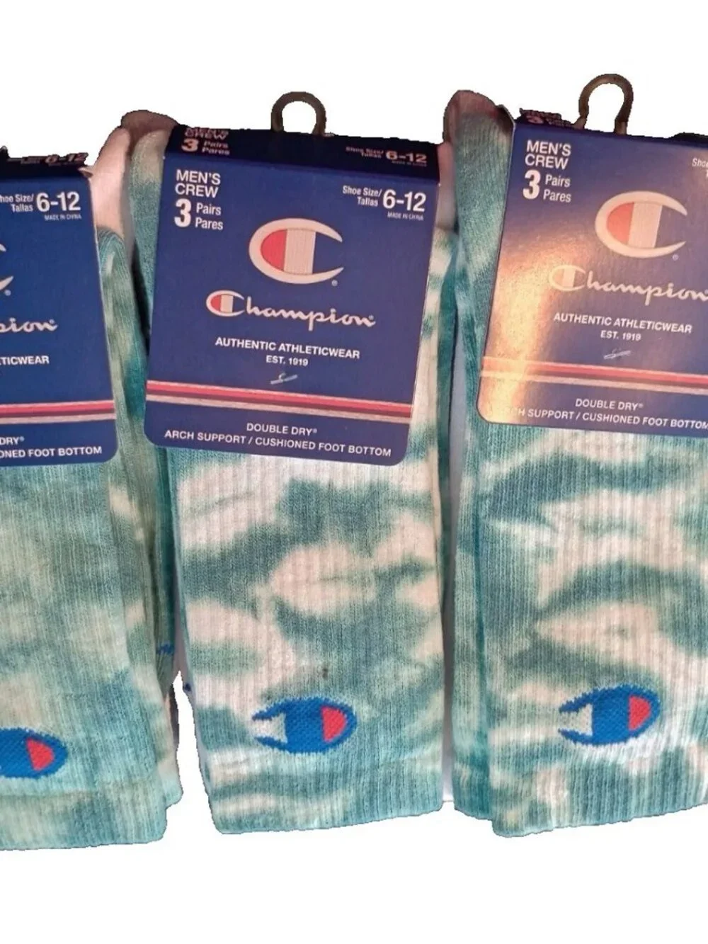 Champion, 3 Packs Of Socks, Size 6-12